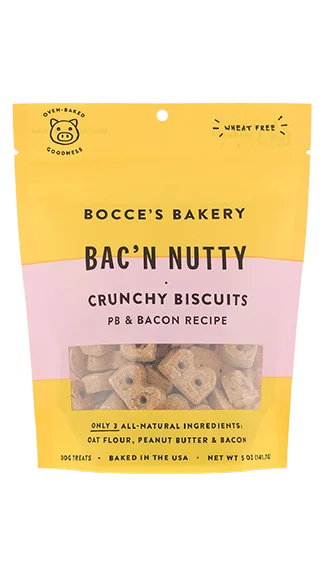 extra-large guinea pig cage indoor Bocce's Bakery Crunchy Biscuits: Bac'N Nutty