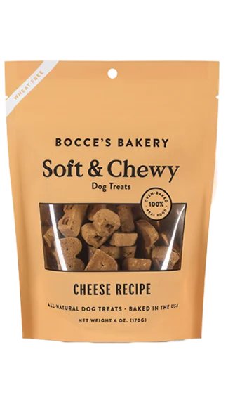 dog dental chew sticks healthy Bocce's Bakery Soft & Chewy Treats: Cheese Recipe