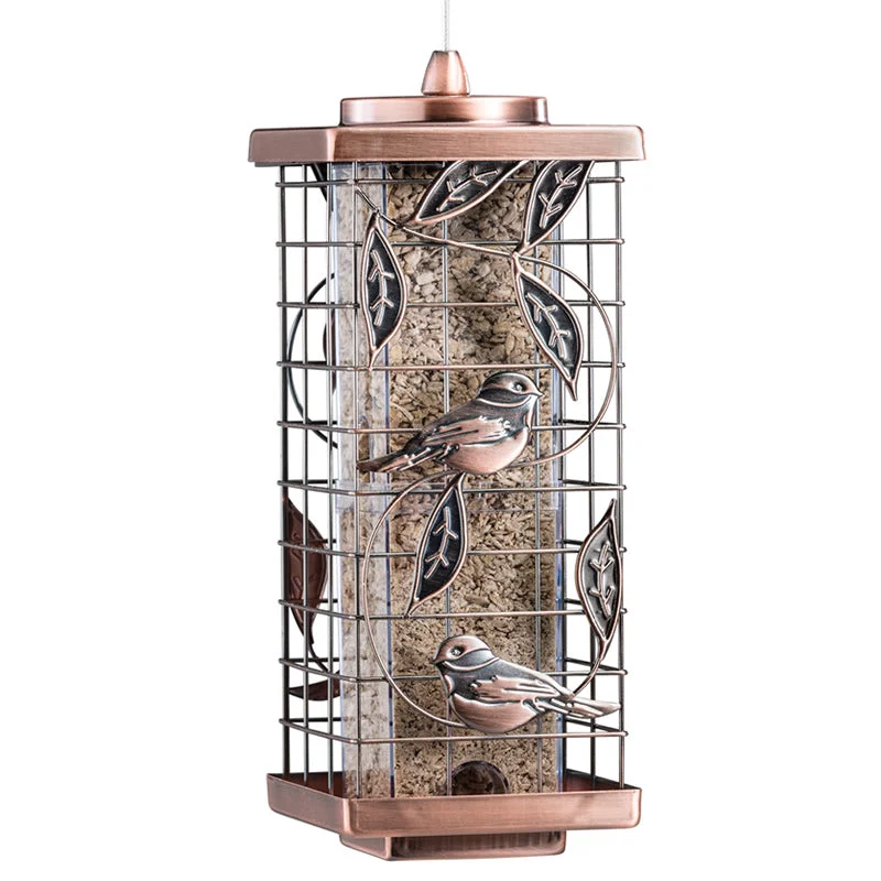 top-rated pet tracking GPS Caged Leaf Tube Feeder