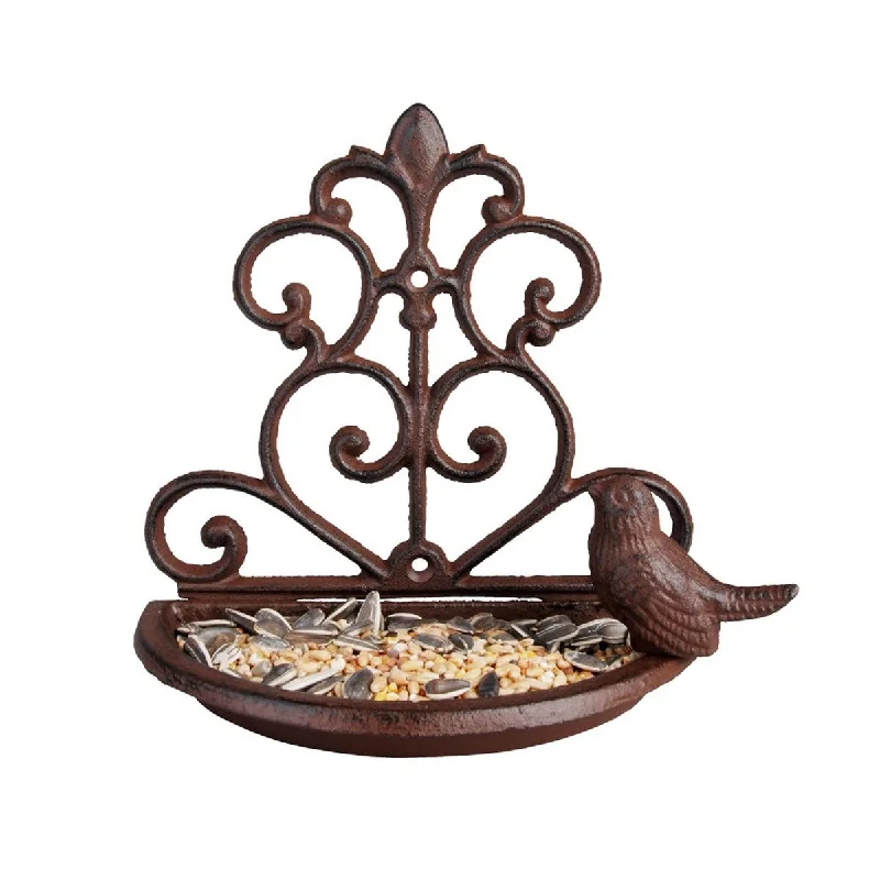 best dog seat cover for leather seats Cast Iron Wall Mounted Bird Feeder