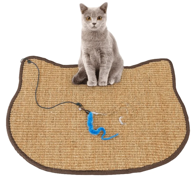 best reptile fogger misting system Cat Scratching Sisal Mat with Feather Bell Toy