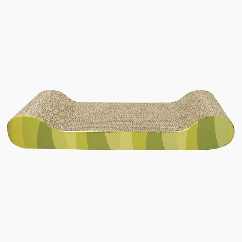 hamster climbing toy wooden Catit Scratcher with Catnip – Jungle Stripes