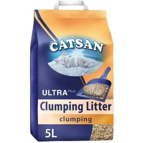 best goldfish food for bright colors Catsan Ultra Plus Clumping Cat Litter 5 Litre