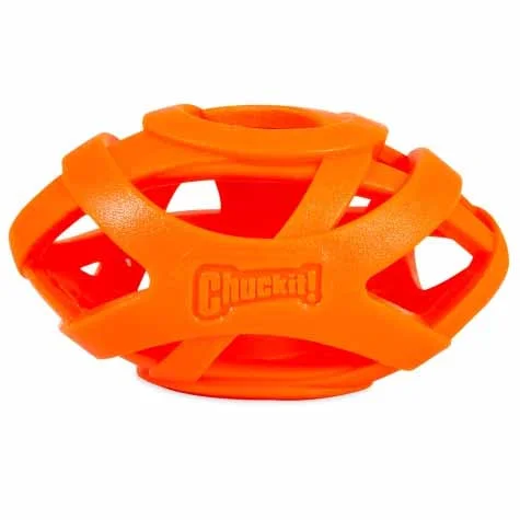 large dog collar with name tag Chuckit! Breath Right Football