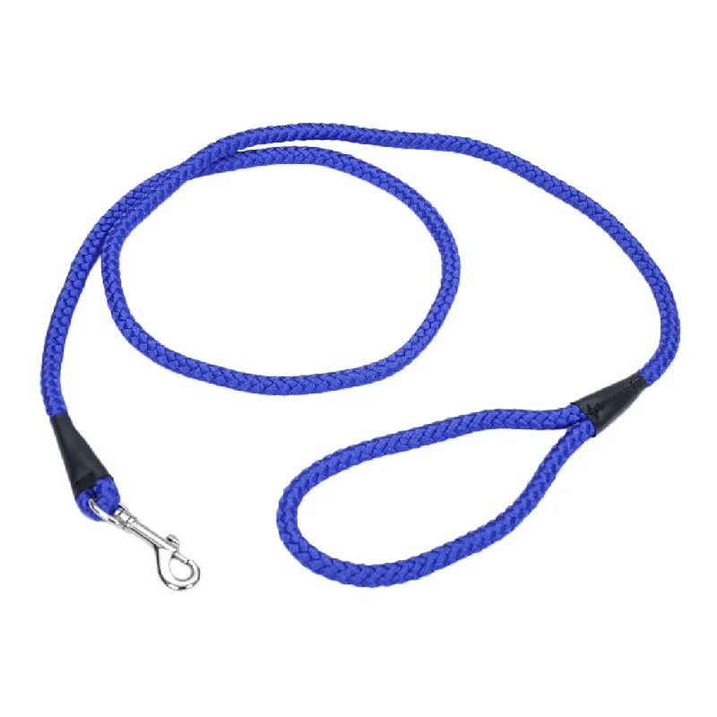 automatic dog ball launcher interactive Coastal Rope Dog Leash, Blue 6 Foot