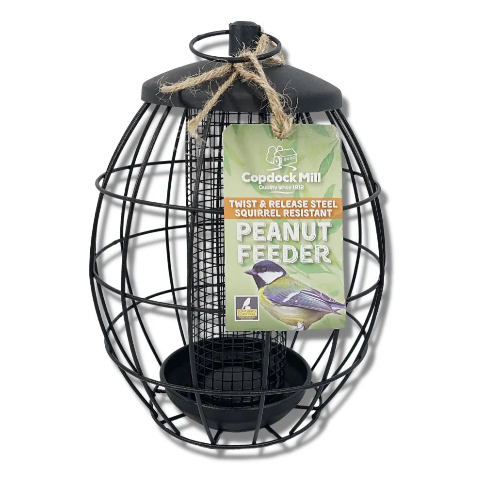 no-mess dog food and water station Copdock Mill Twist and Release Bird Feeder
