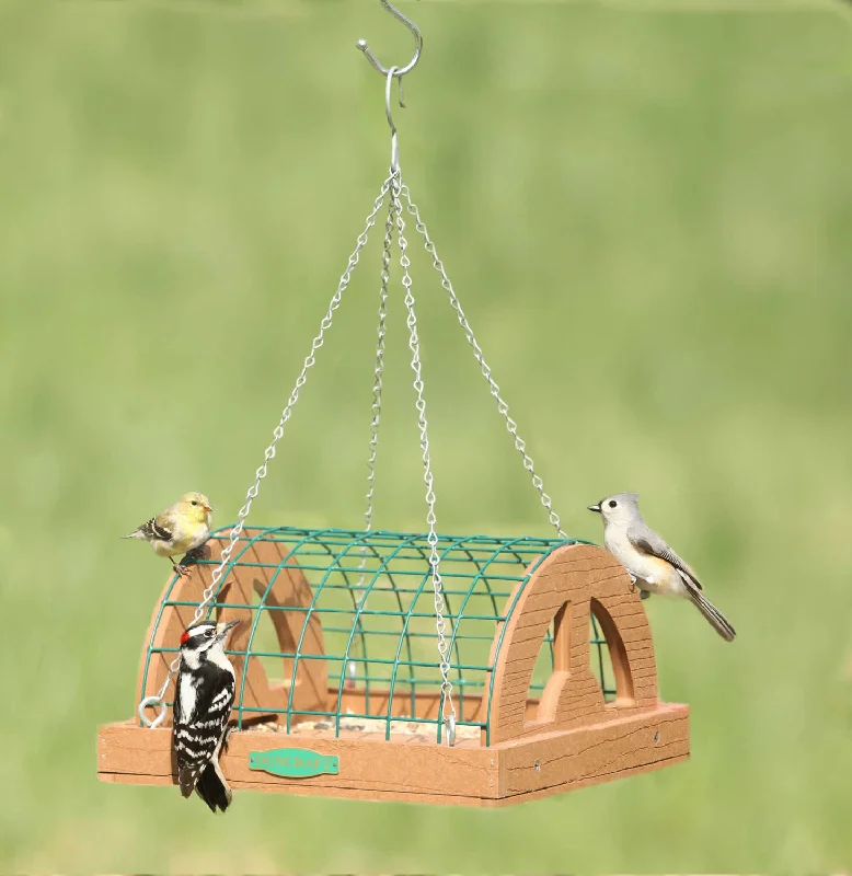 retractable dog gate extra tall Duncraft Eco-Strong Hanging Haven Platform Feeder