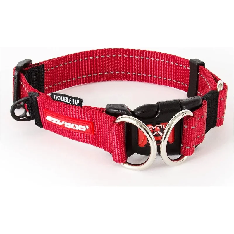 puppy playpen indoor foldable EzyDog Double Up Premium Nylon Dog Collar with Reflective Stitching puppy playpen indoor foldable EzyDog Double Up Premium Nylon Dog Collar with Reflective Stitching