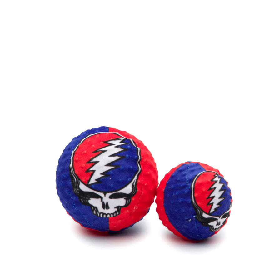 dog puzzle feeder for mental stimulation Fab Dog Grateful Dead - Steal Your Face faball