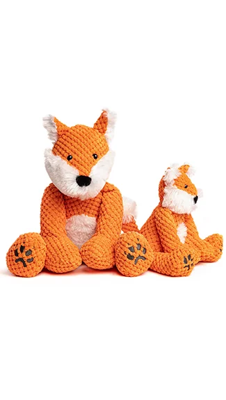 premium parrot foraging toy fabdog Toy: Floppy Fox