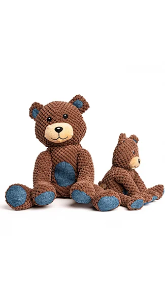 chew resistant dog bed tough fabdog Toy: Floppy Teddy Bear