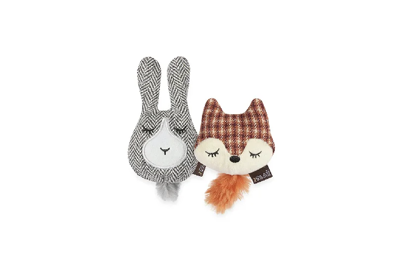 soft sided pet carrier airline approved Feline Frenzy Foxsy & Hopsy Toy Set