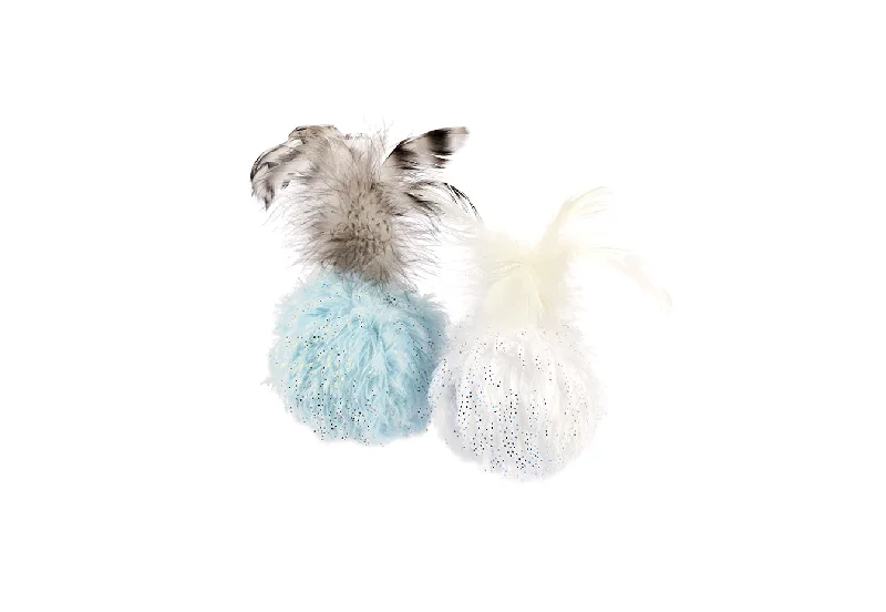 eco-friendly cat litter biodegradable Feline Frenzy Balls of Furry Toy Set