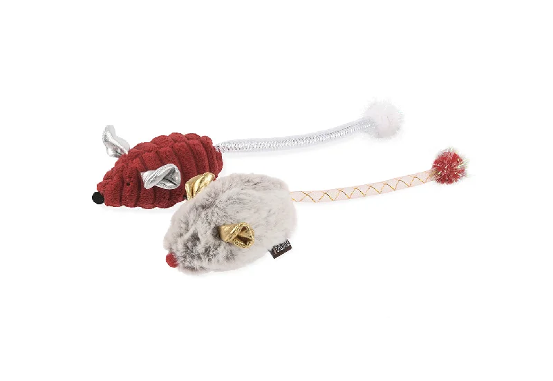 waterproof dog raincoat with hood Feline Frenzy Twice As Mice Toy Set