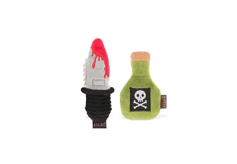waterproof dog booties anti-slip Feline Frenzy Deadly Duo Toy Set