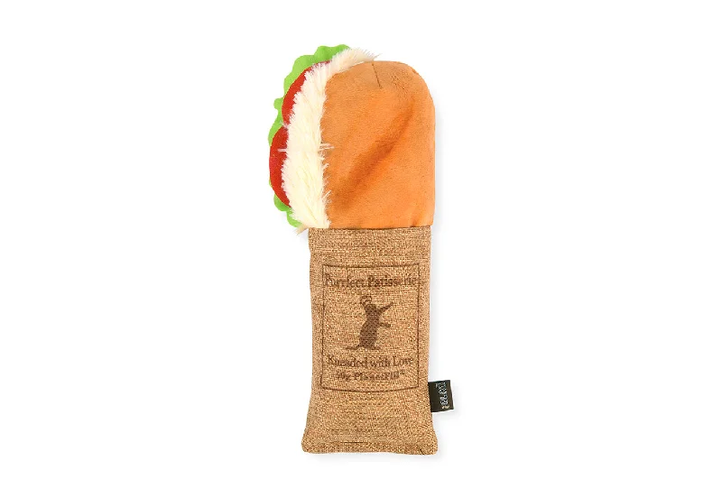 automatic fish feeder vacation Feline Frenzy Tuna Baguette Kicker Toy