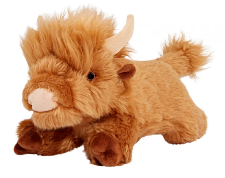 soft-sided dog crate foldable Fluff & Tuff Shaggy the Highland Cow
