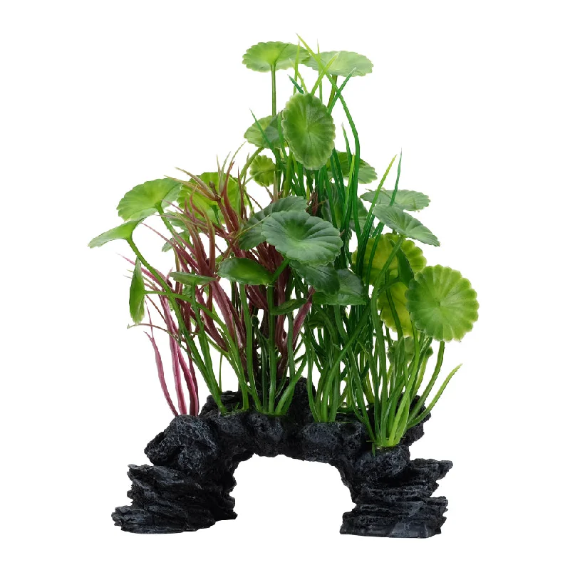 large cat tower with hammock Fluval Aqualife Decoscapes Green Lysimachia