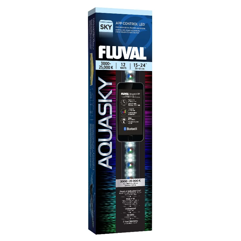 escape-proof dog harness for small dogs Fluval Aquasky LED with Bluetooth