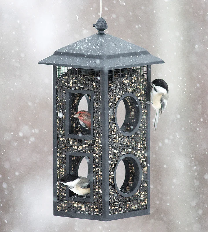 best aquarium wave maker for circulation Fly Thru Mesh Wild Bird Feeder