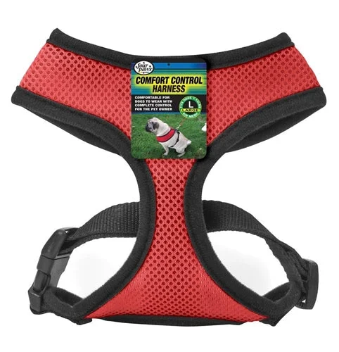 best cat treats for training Four Paws Comfort Control Dog Harness Red 1ea/Large