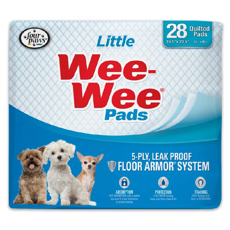 top-rated pet tracking GPS Four Paws Wee-Wee Puppy Housebreaking Pads for Little Dogs