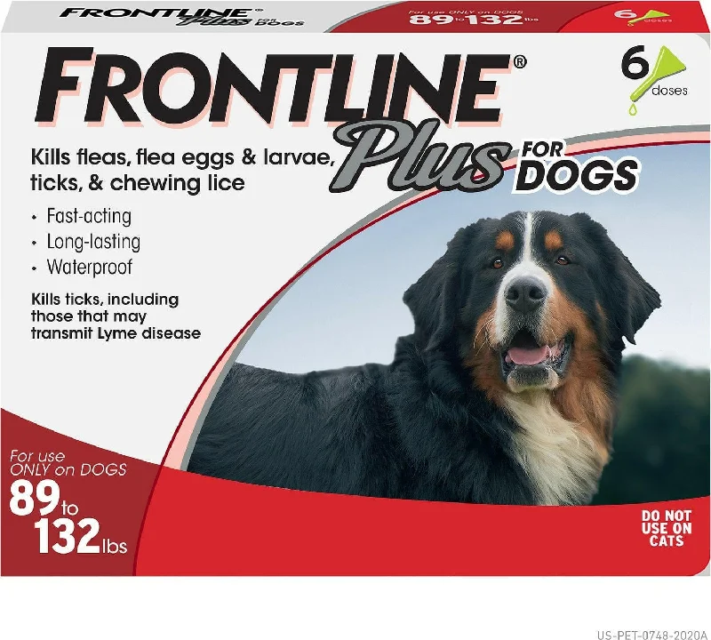 best parrot harness training Frontline Plus for Extra Large Dogs (89-132 lbs) Red Box