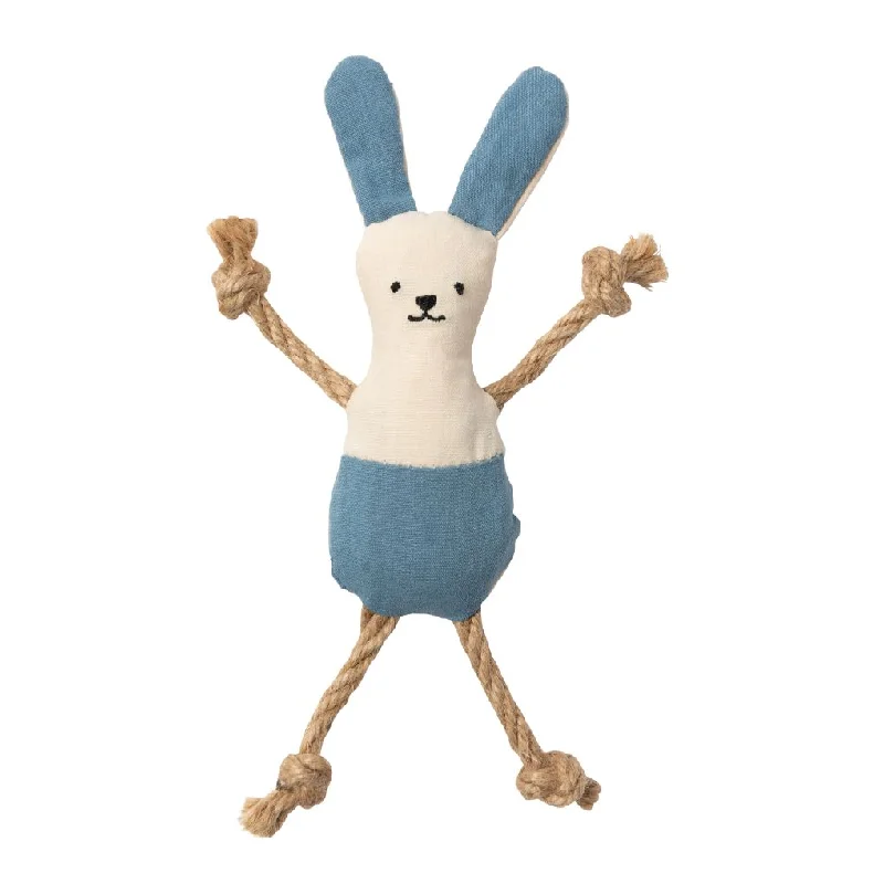 snake hideout cave natural Fuzzyard Life Cat Toy French Blue Bunny