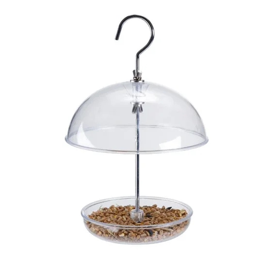 waterproof dog raincoat with hood Gardenature Clear Dome Bird Feeder
