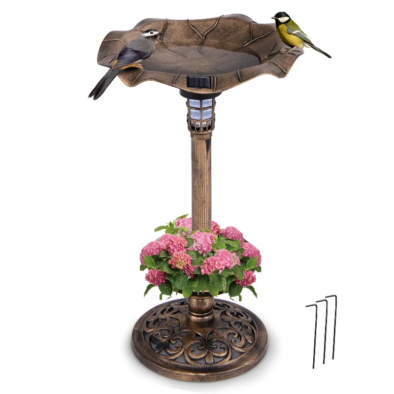 best dog dental chews for plaque removal Giantex Bird Bath for Outside, 30 inch Solar Lighted Bird Bath and Feeder with Flower Planter best dog dental chews for plaque removal Giantex Bird Bath for Outside, 30 inch Solar Lighted Bird Bath and Feeder with Flower Planter