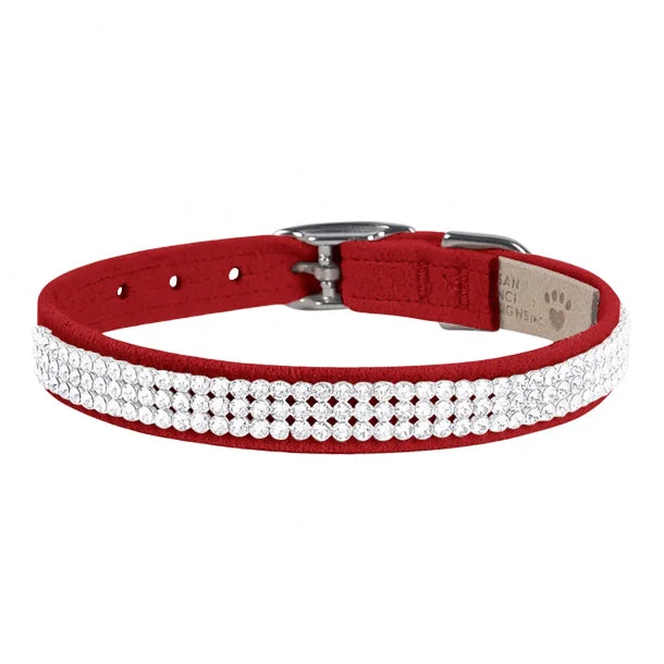 reptile egg incubator digital Giltmore 3-Row Crystal Pet Collar: Red