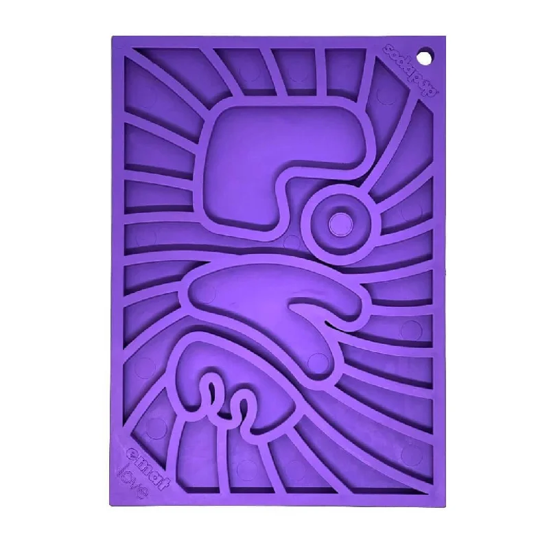 soft pet stairs for high couch Groovy Love eMat Enrichment Lick Mat