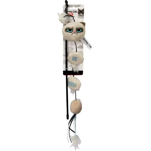heated pet bed for winter Grumpy Cat Annoying Plush Cat Wand