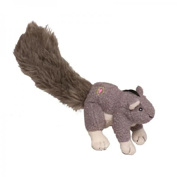 non-slip dog socks indoor Huggle Hounds Lil Feller Squirrel
