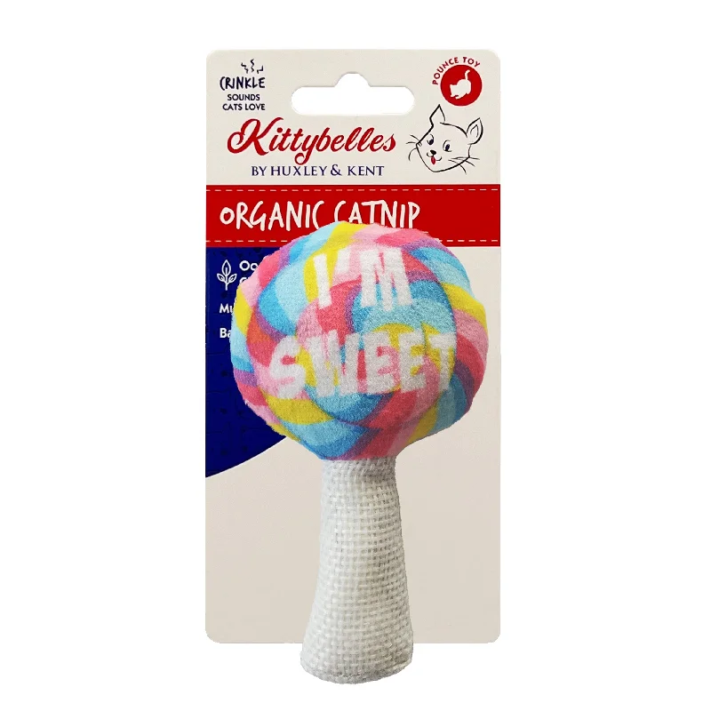 durable dog frisbee soft I'm Sweet Lollipop Cat Toy
