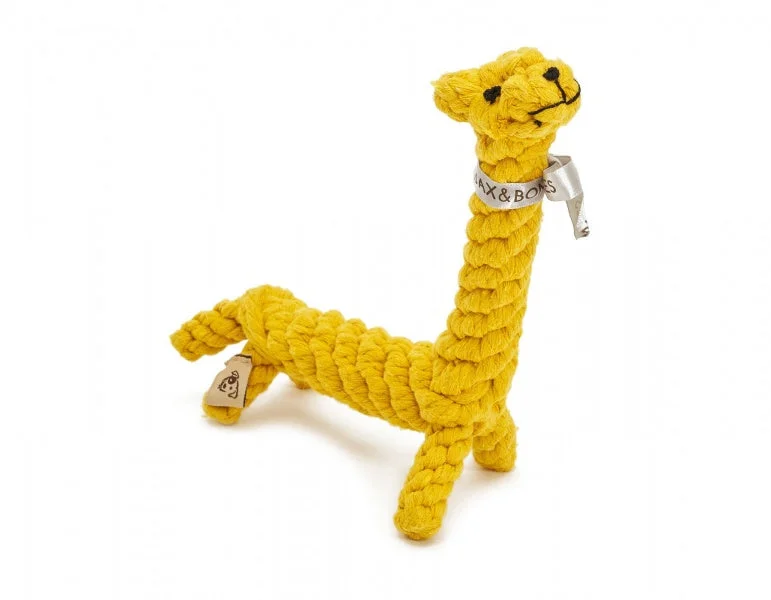 dog puzzle feeder for mental stimulation Jax & Bones Jerry the Giraffe 9" S