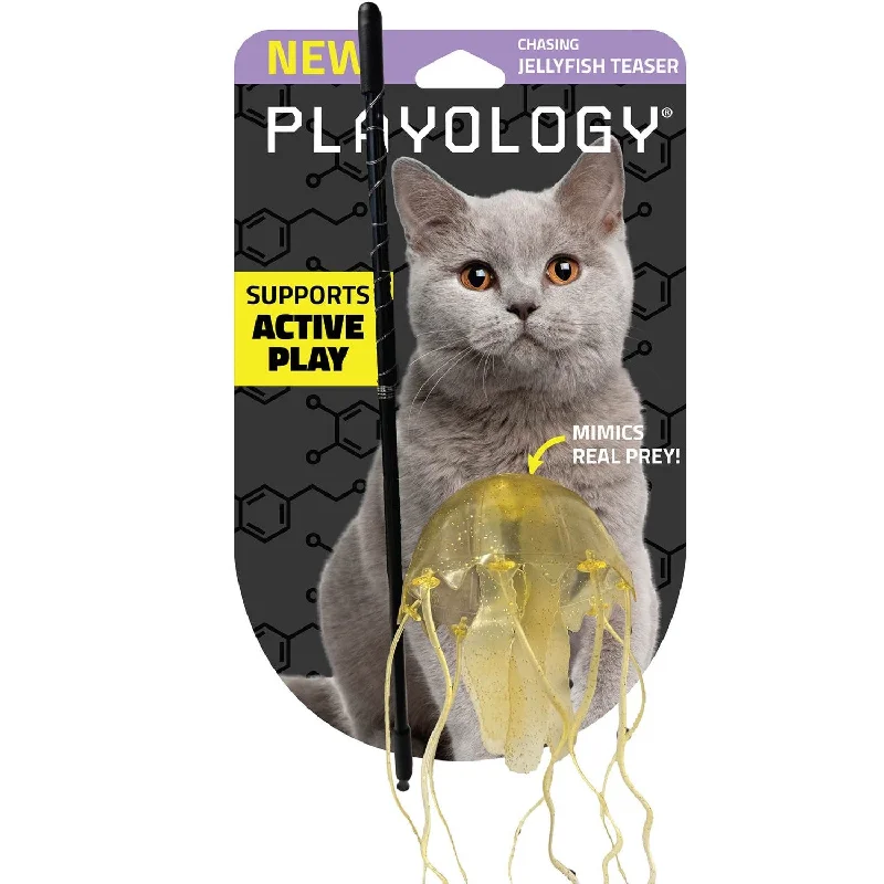 best odor-free cat litter for small apartments Jellyfish Teaser Toy