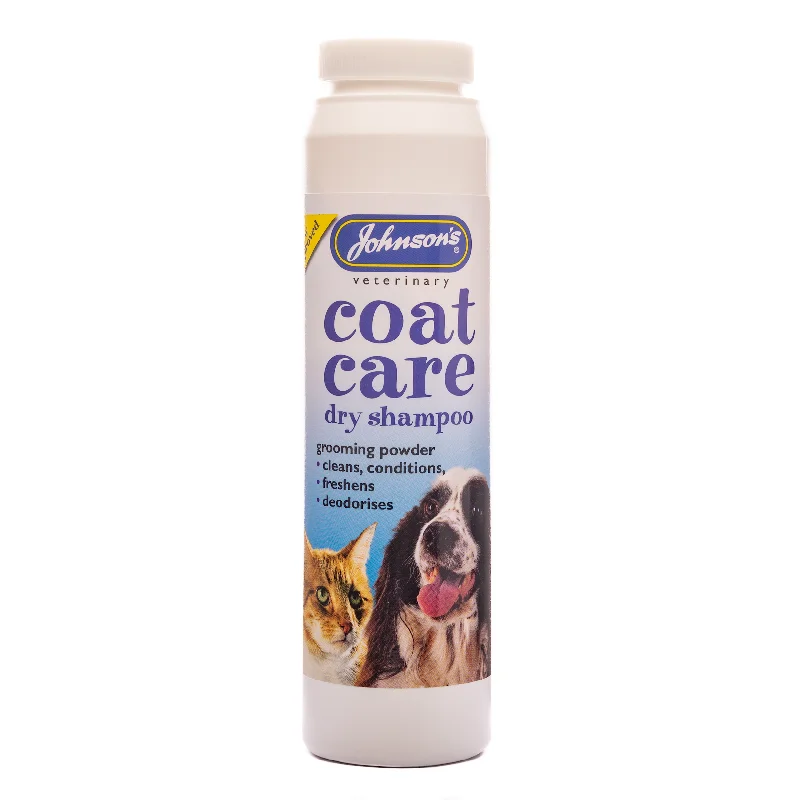 bird cage with seed guard Johnsons Coat Care Dry Shampoo