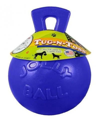 waterproof dog backpack for hiking Jolly Tug & Toss Blue 8"