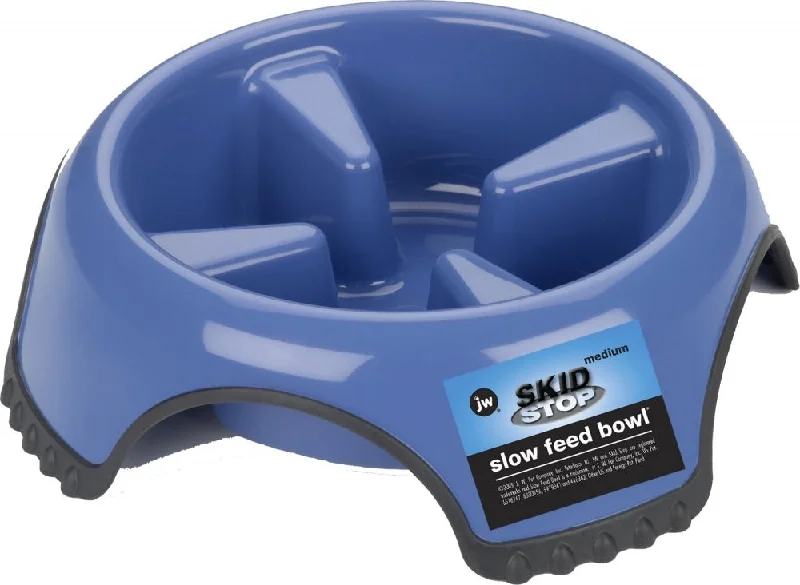 best hamster travel cage lightweight JW Pet Skid Stop Slow Feed Dog Bowls