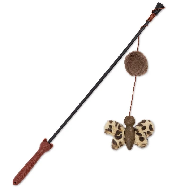 no-mess bird seed catcher tray Kazoo Catnip Butterfly Wand Cat Toy