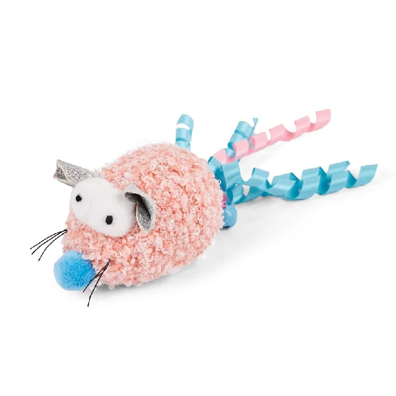 durable dog tug toy for strong chewers Kazoo Pinky Mouse Cat Toy