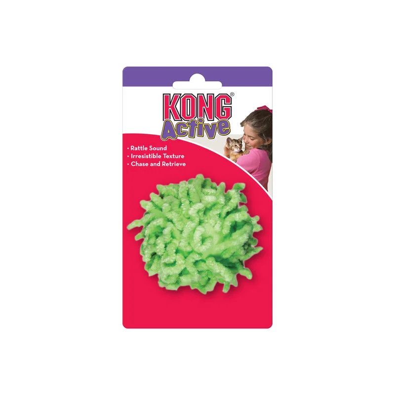 best flea comb for short-haired dogs KONG Active Moppy Ball Cat Toy