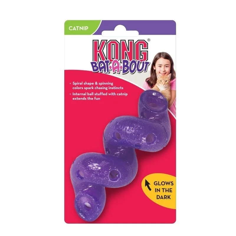 premium reptile coconut substrate KONG Bat-A-Bout Spiral Cat Toy