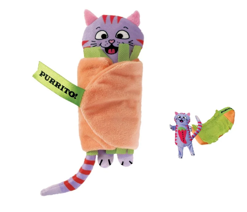 self-cleaning hamster litter box Kong Cat Pull-A-Partz Purrito