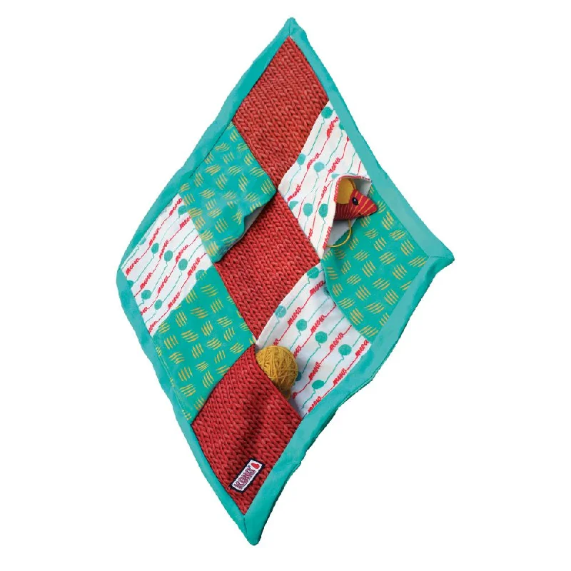 bird cage with seed guard Kong Cat Puzzlements Pockets