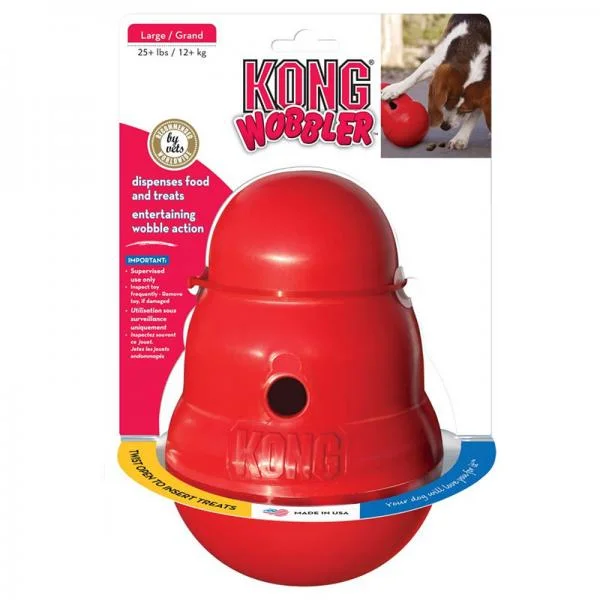 best bird toys for parrots Kong D Wobbler Large