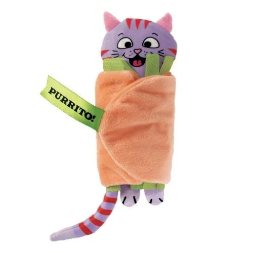 best organic cat treats grain-free KONG Pull-A-Partz Purrito Cat Toy