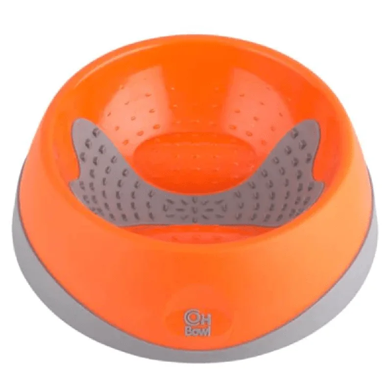 hamster bedding odor control LickiMat OH Bowl Slow Feeder for Dogs (Orange)