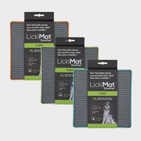 no-slip waterproof dog booties LICKIMAT TUFF SERIES SOOTHER